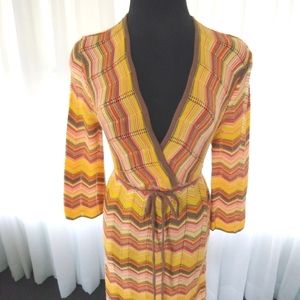 Retro sweater dress.